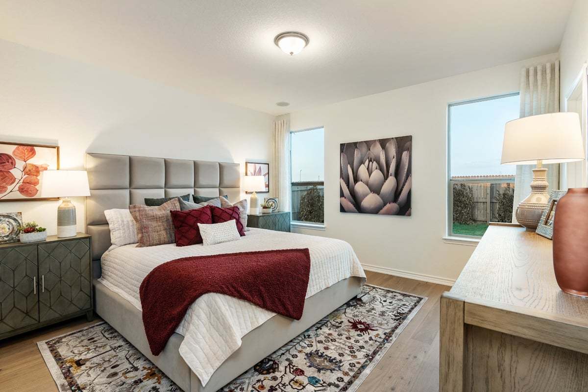 Plan 1377 Primary Bedroom