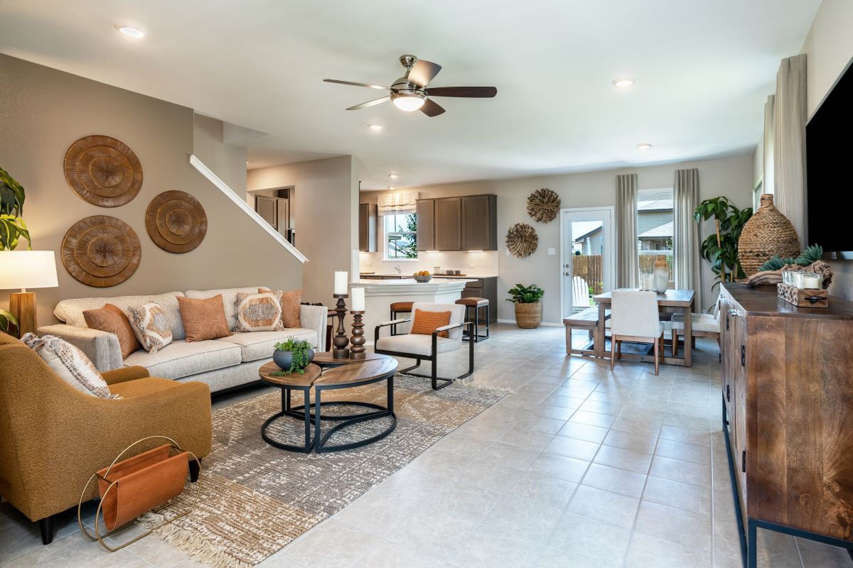 Plan 1908 Modeled - Great room