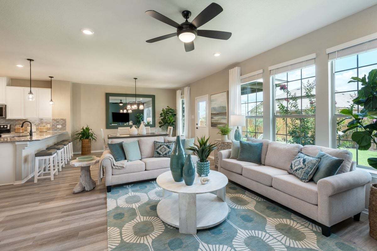 Plan 2458 Modeled - Great room