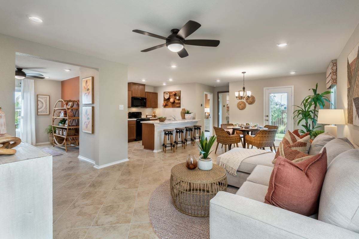 Plan 1360 Great Room