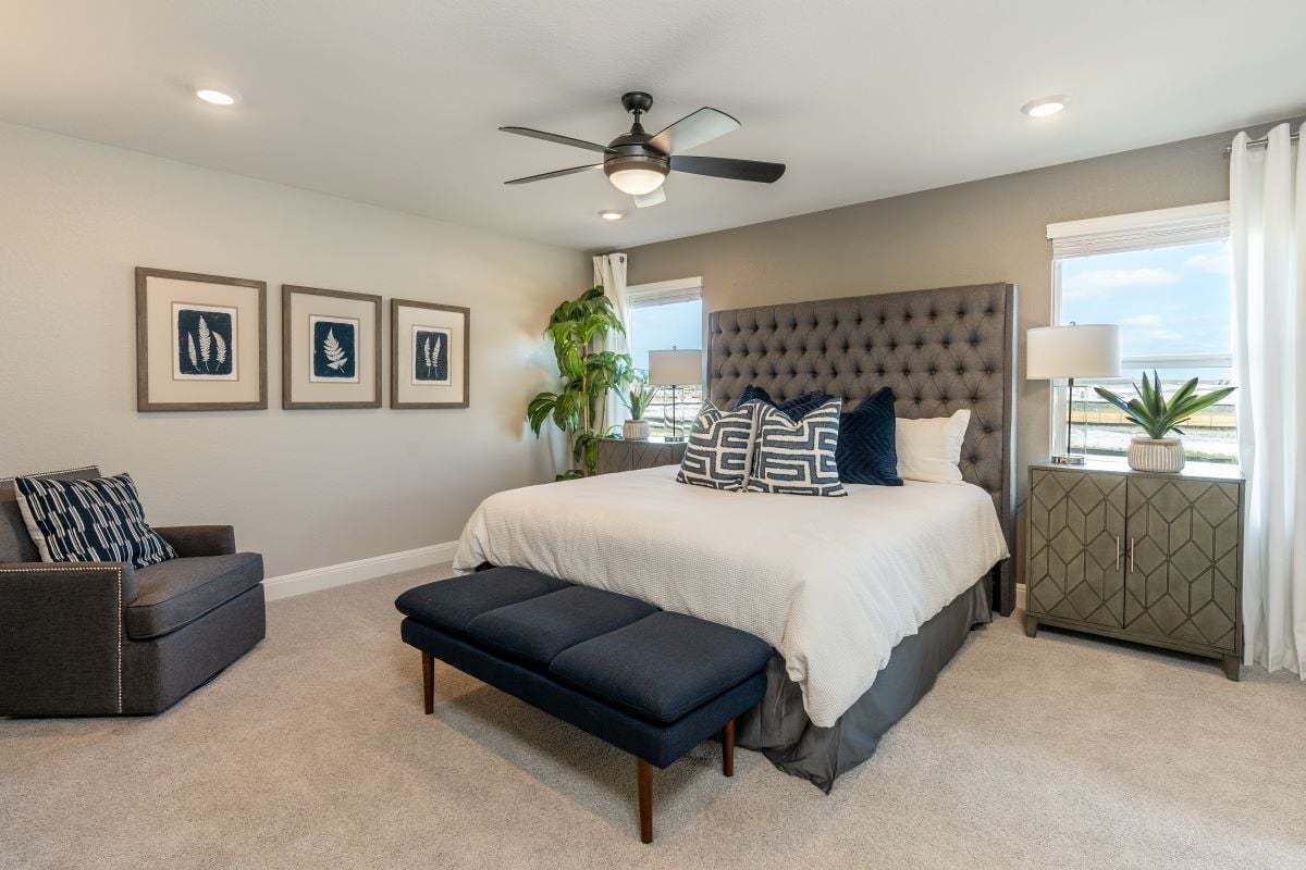 Plan 2070 Primary Bedroom