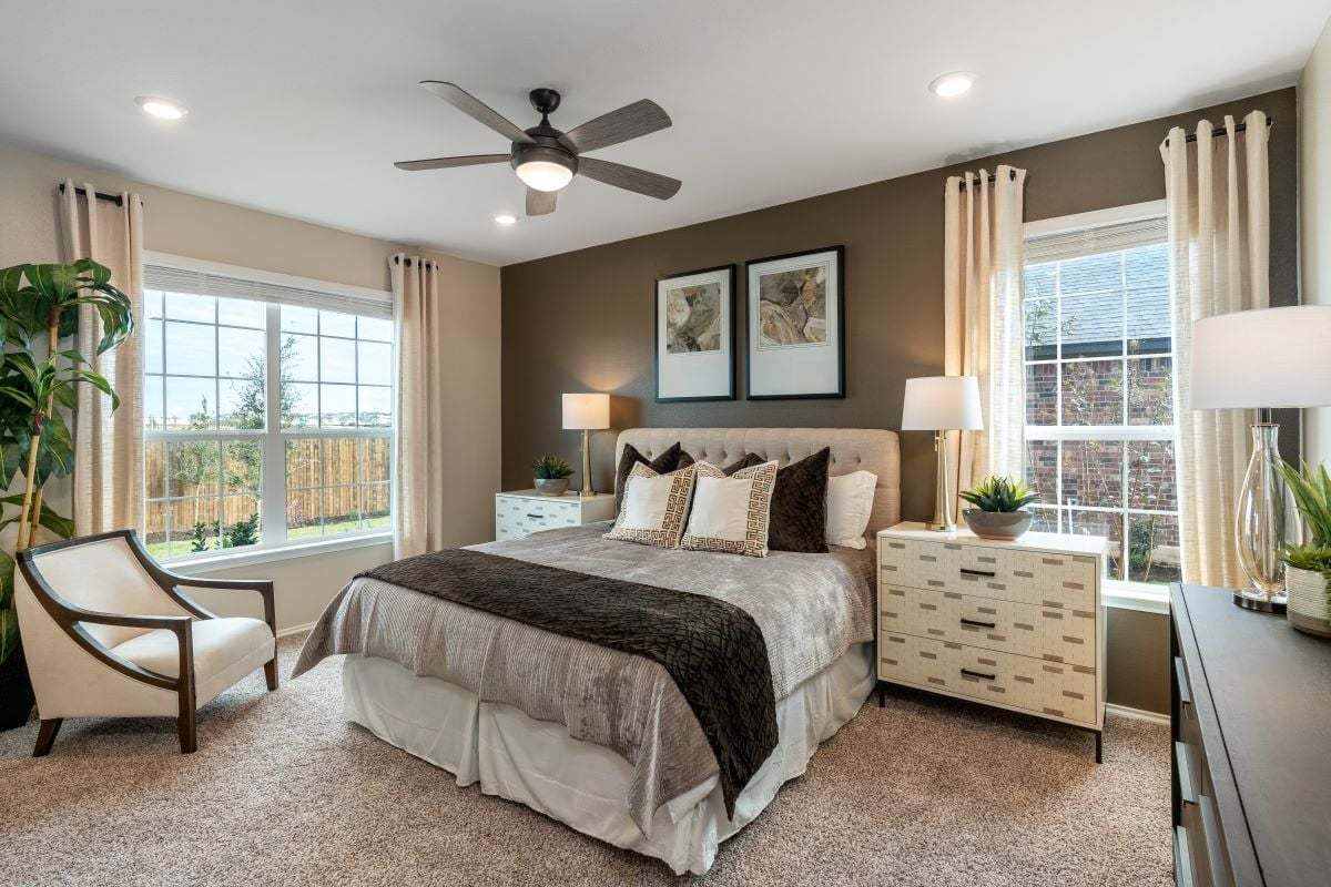 Plan 1647 Primary Bedroom