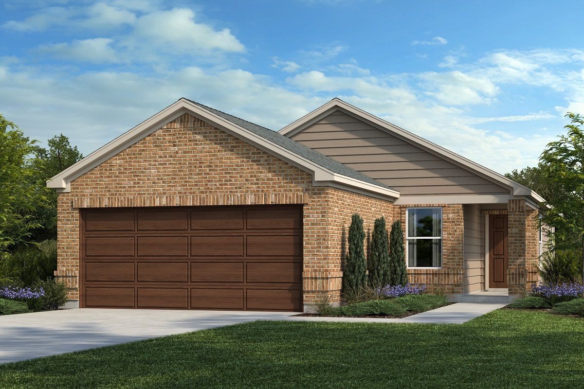 Plan 1360 Modeled floor plan