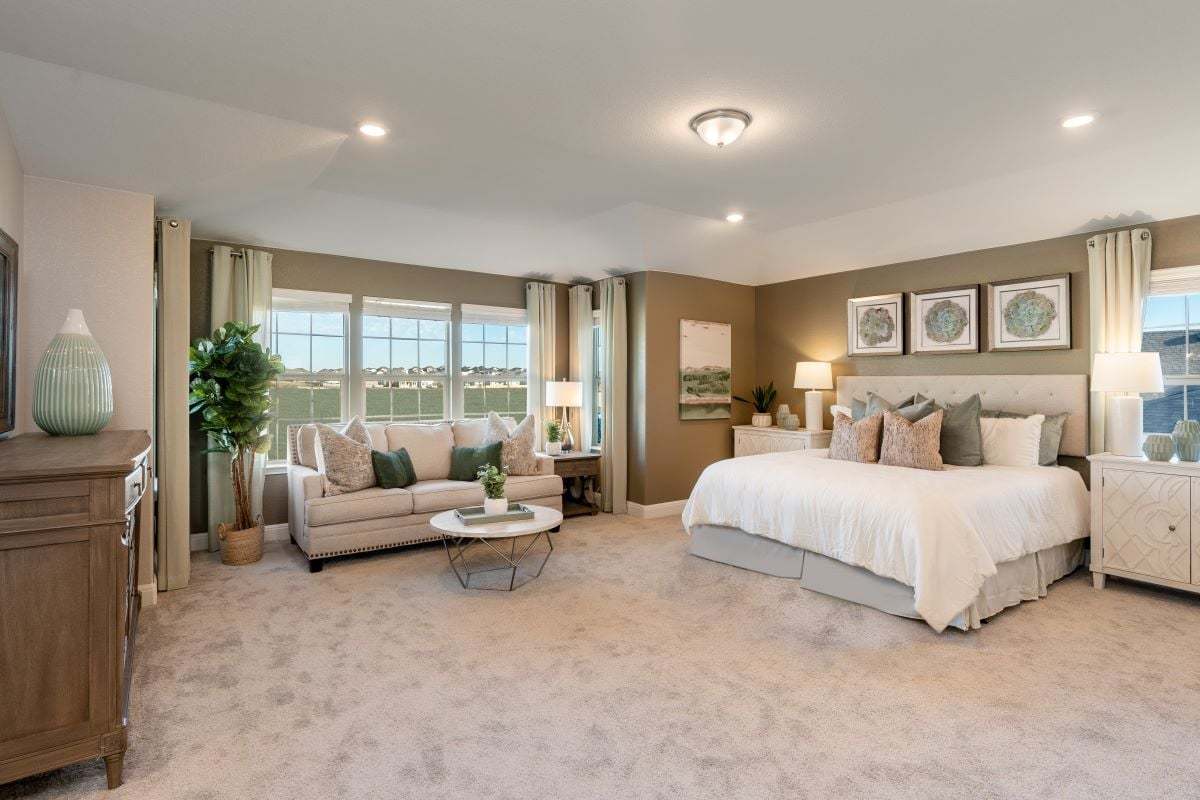 Plan 3475 Primary Bedroom