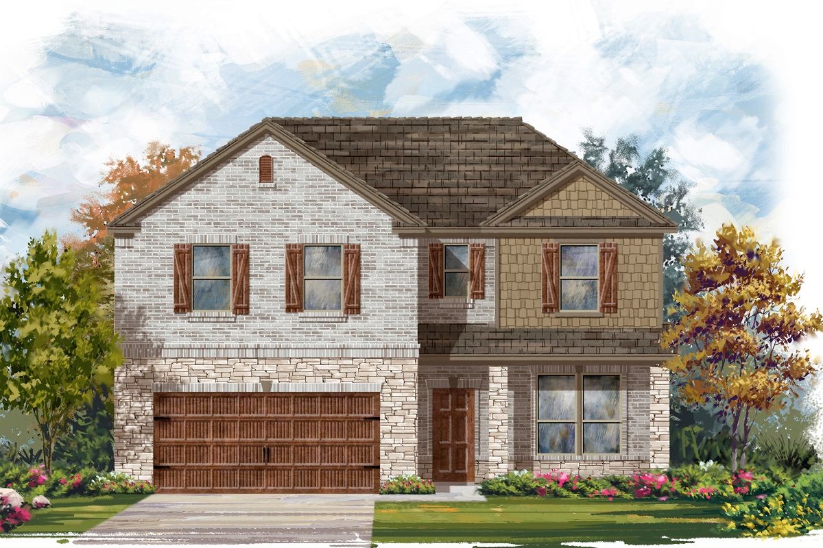 Plan 2469 - Salerno - Classic Collection: Round Rock, Texas - KB Home