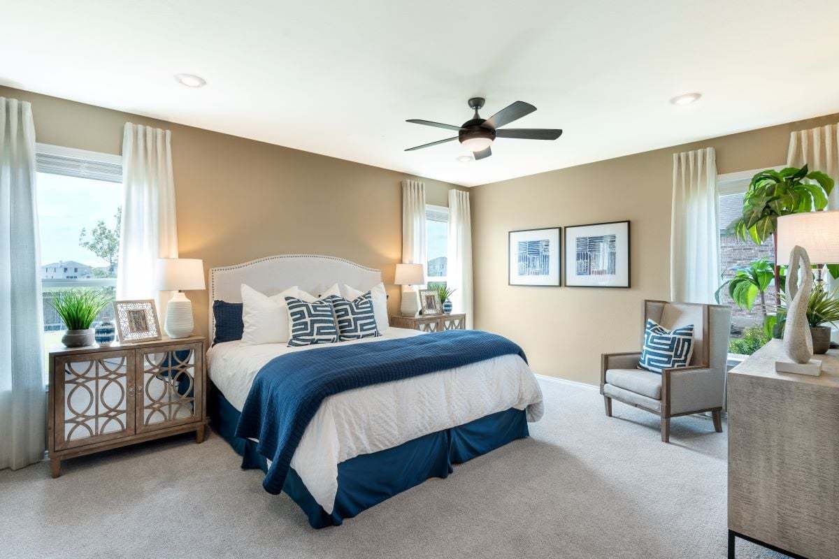 Plan 3471 Primary Bedroom