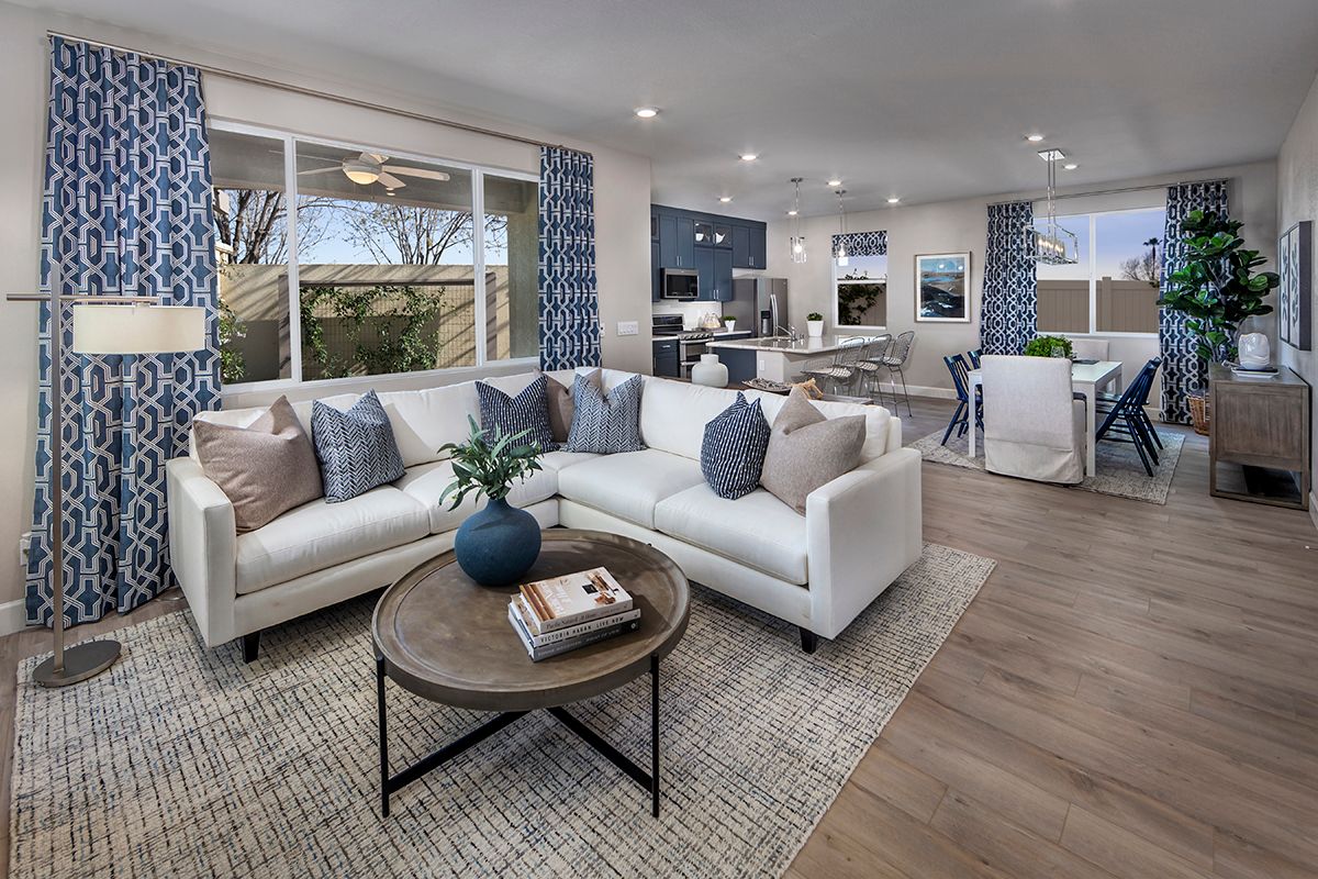 Great Room and Dining Area