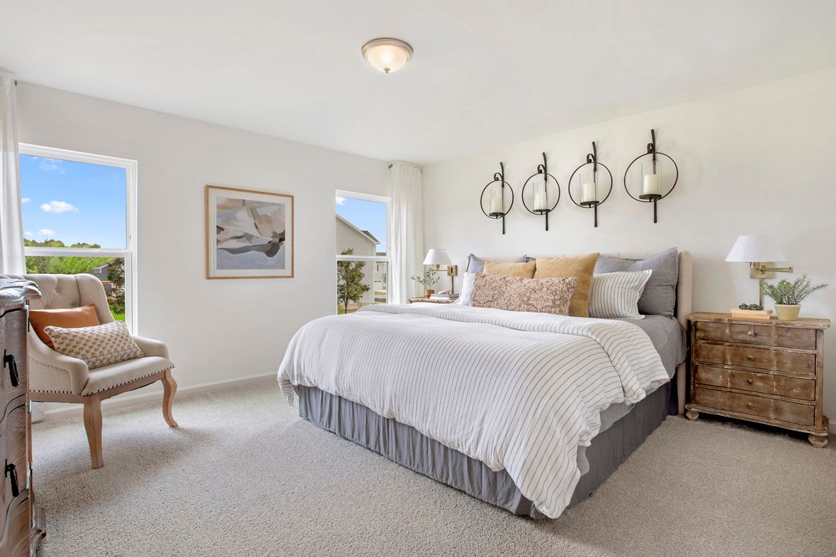 Plan 1602 Primary Bedroom