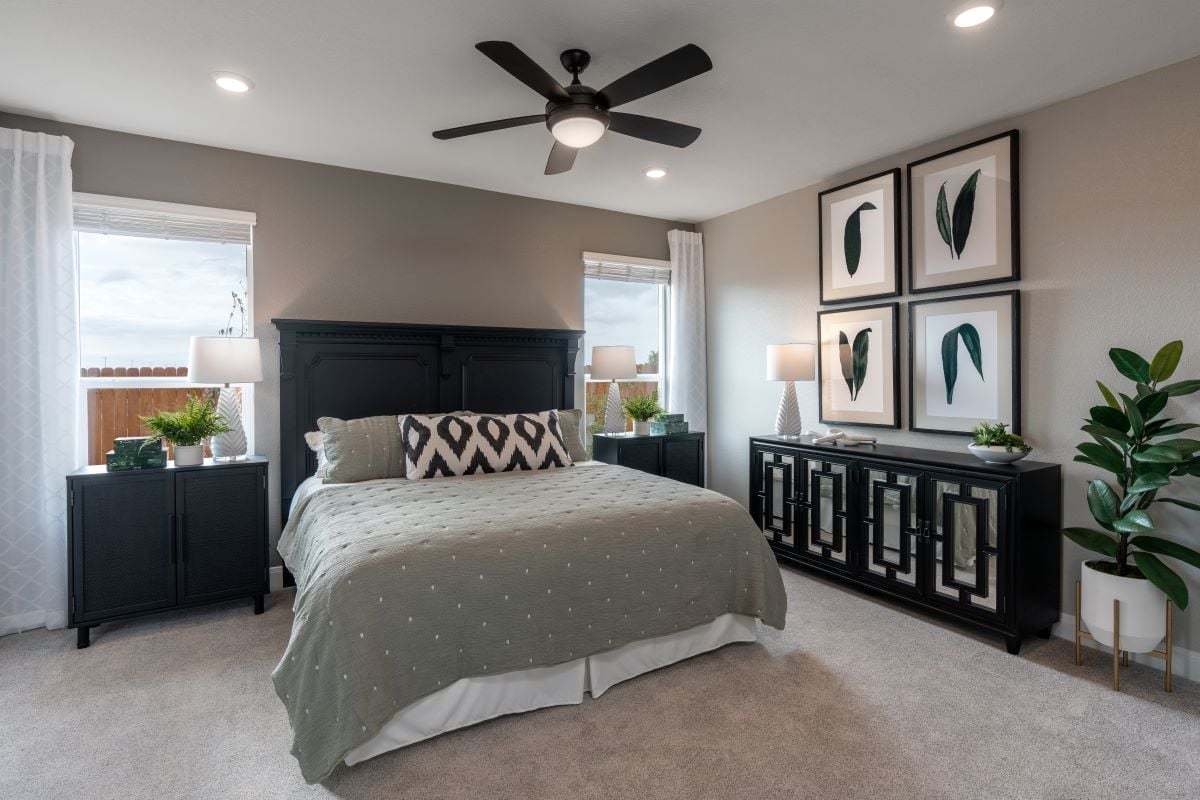 Plan 2410 Modeled - Primary bedroom
