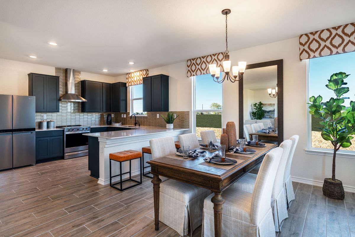 Plan 2245 - Dining Room and Kitchen
