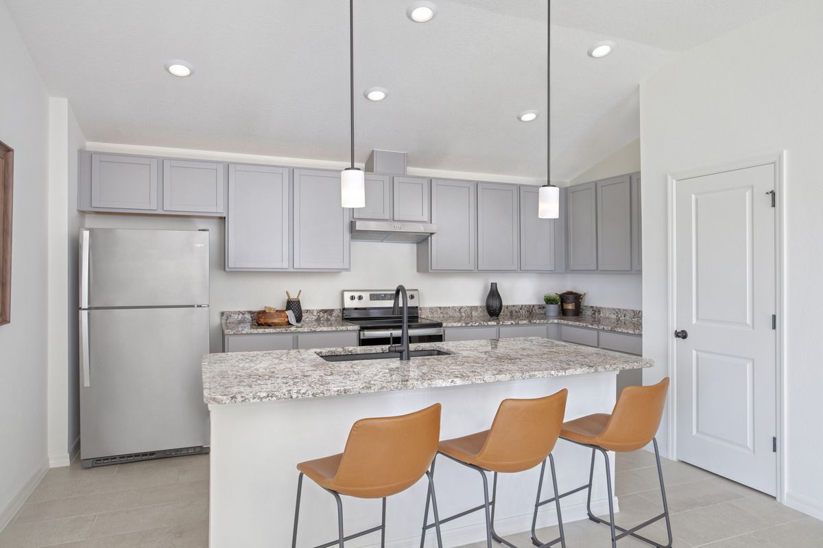 Plan 1511 Modeled - Kitchen