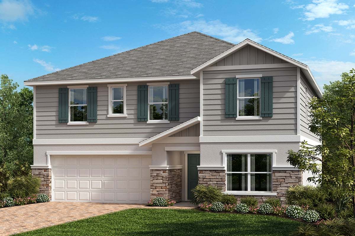 Plan 3016 - Gardens at Waterstone II: Palm Bay, Florida - KB Home