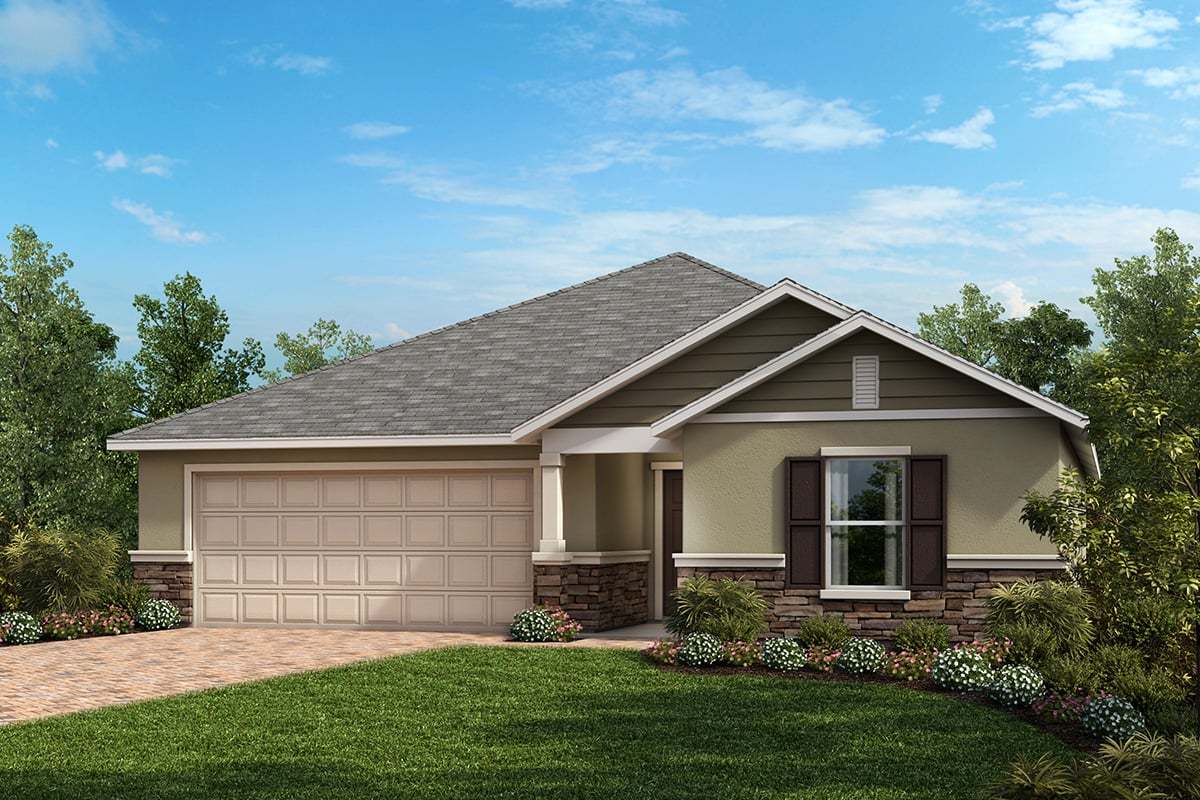 Plan 2168 - Gardens at Waterstone II: Palm Bay, Florida - KB Home