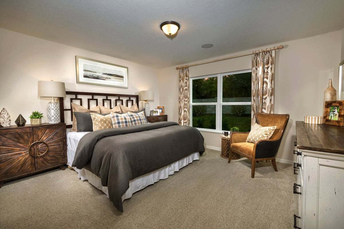 Plan 1541 - Primary bedroom