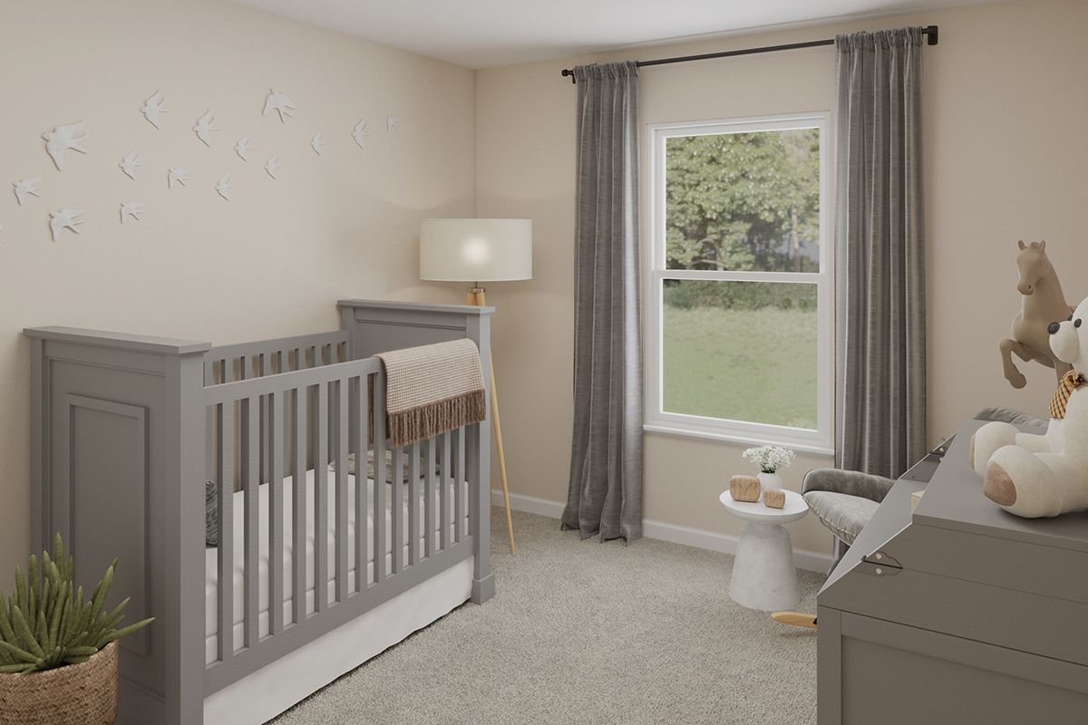 Plan 1889 Modeled - Bedroom 2