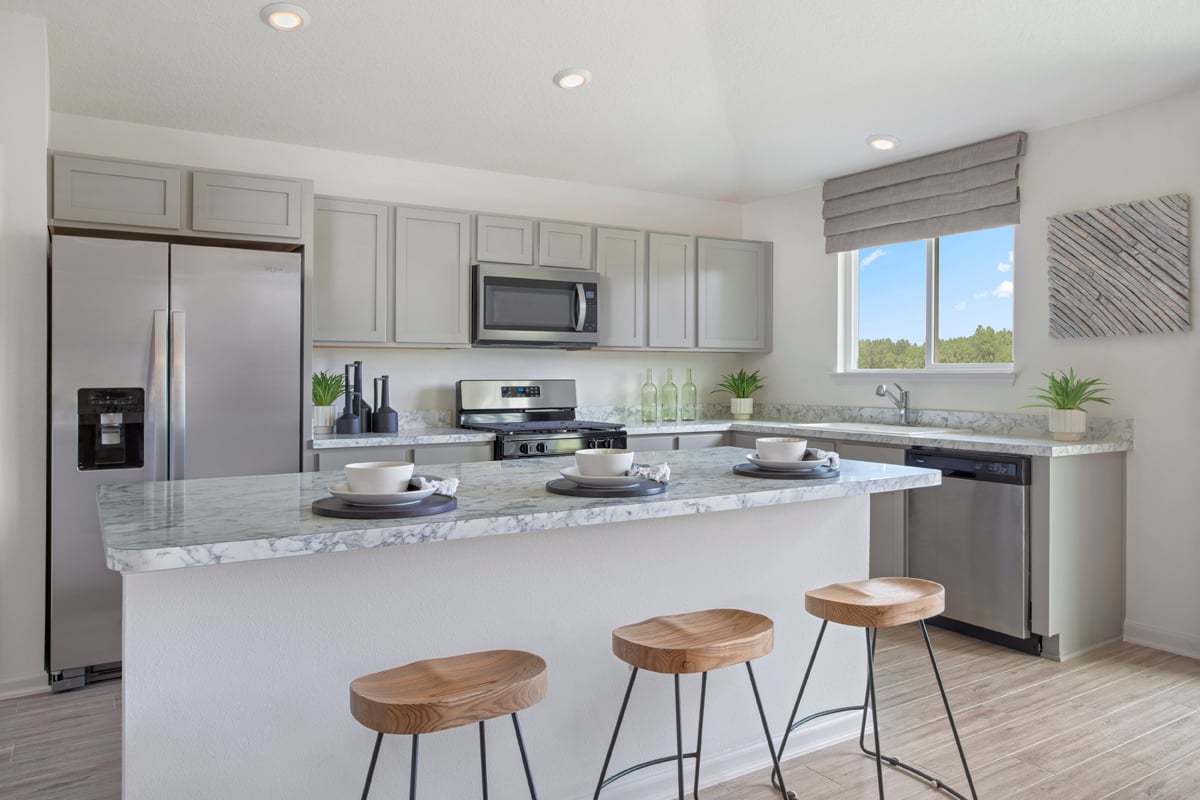 Plan 1769 Modeled - Kitchen