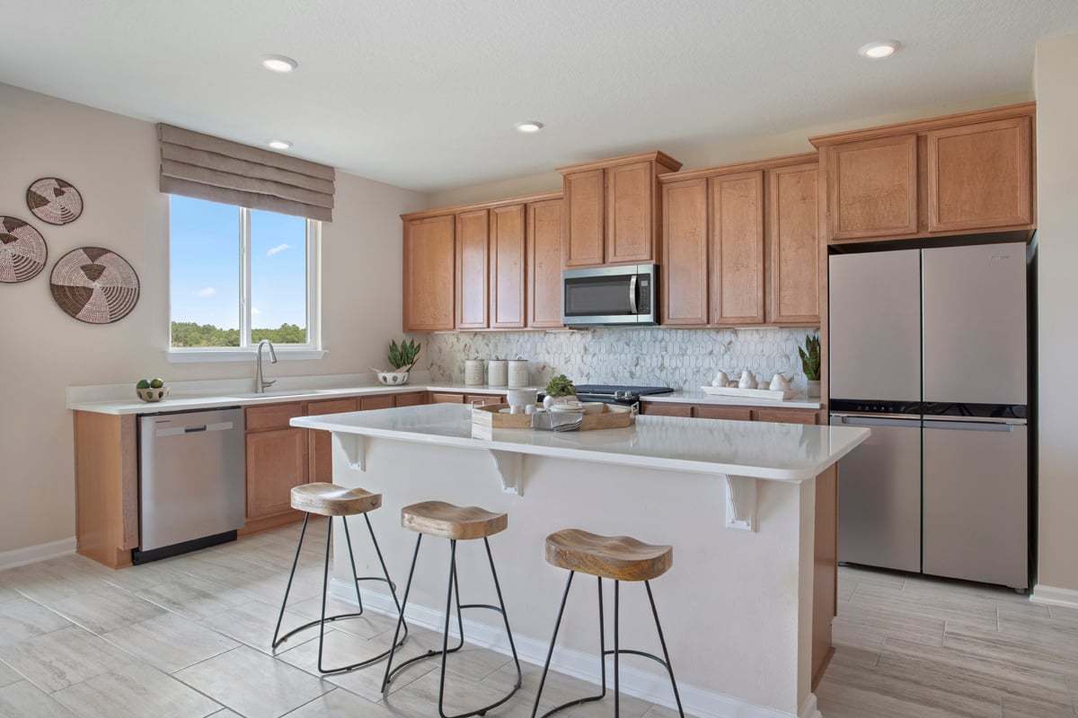 Plan 2148 Modeled - Kitchen