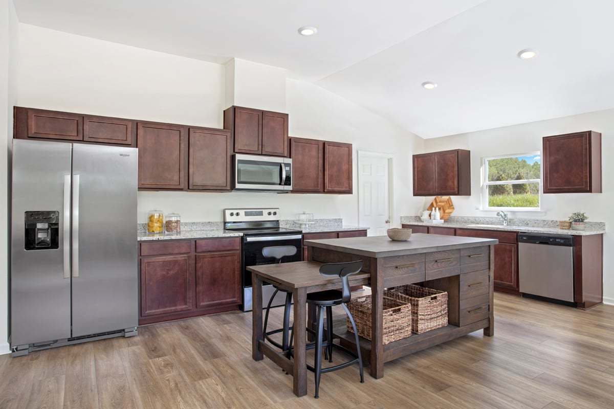 Plan 1582 Modeled - Kitchen