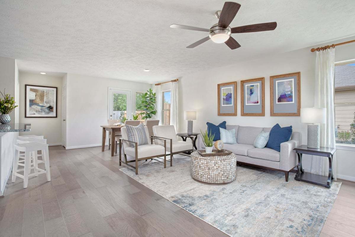 Plan 1360 - Great room