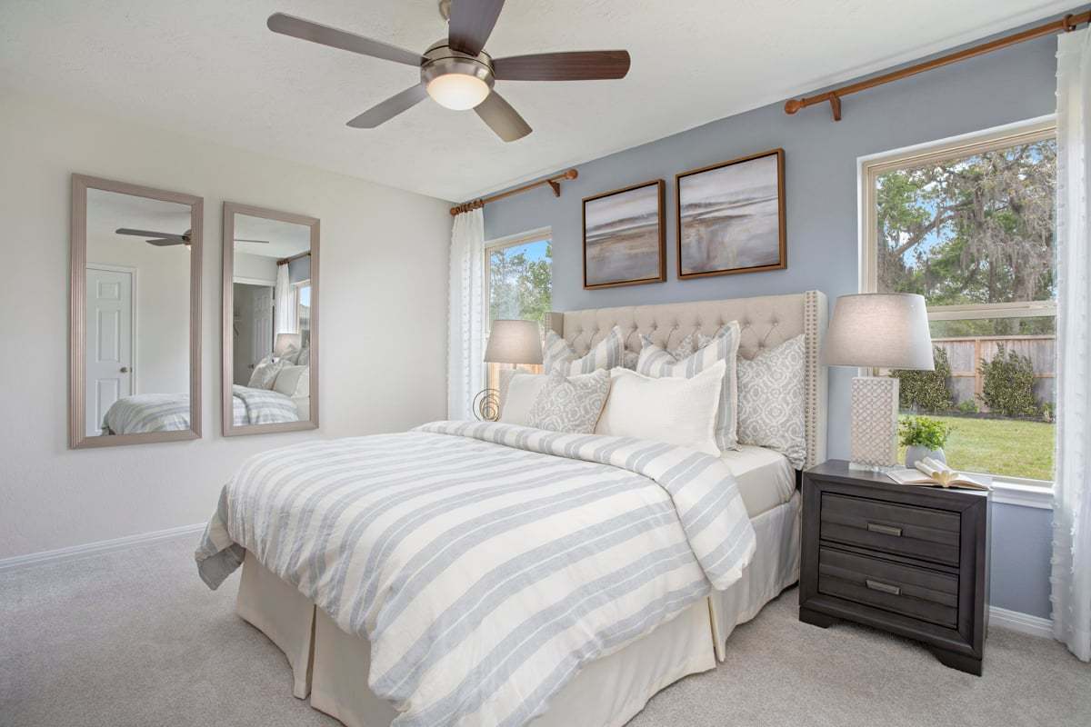 Plan 1360 - Primary bedroom