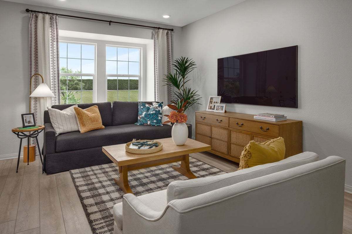 Plan 1302 Modeled - Great room