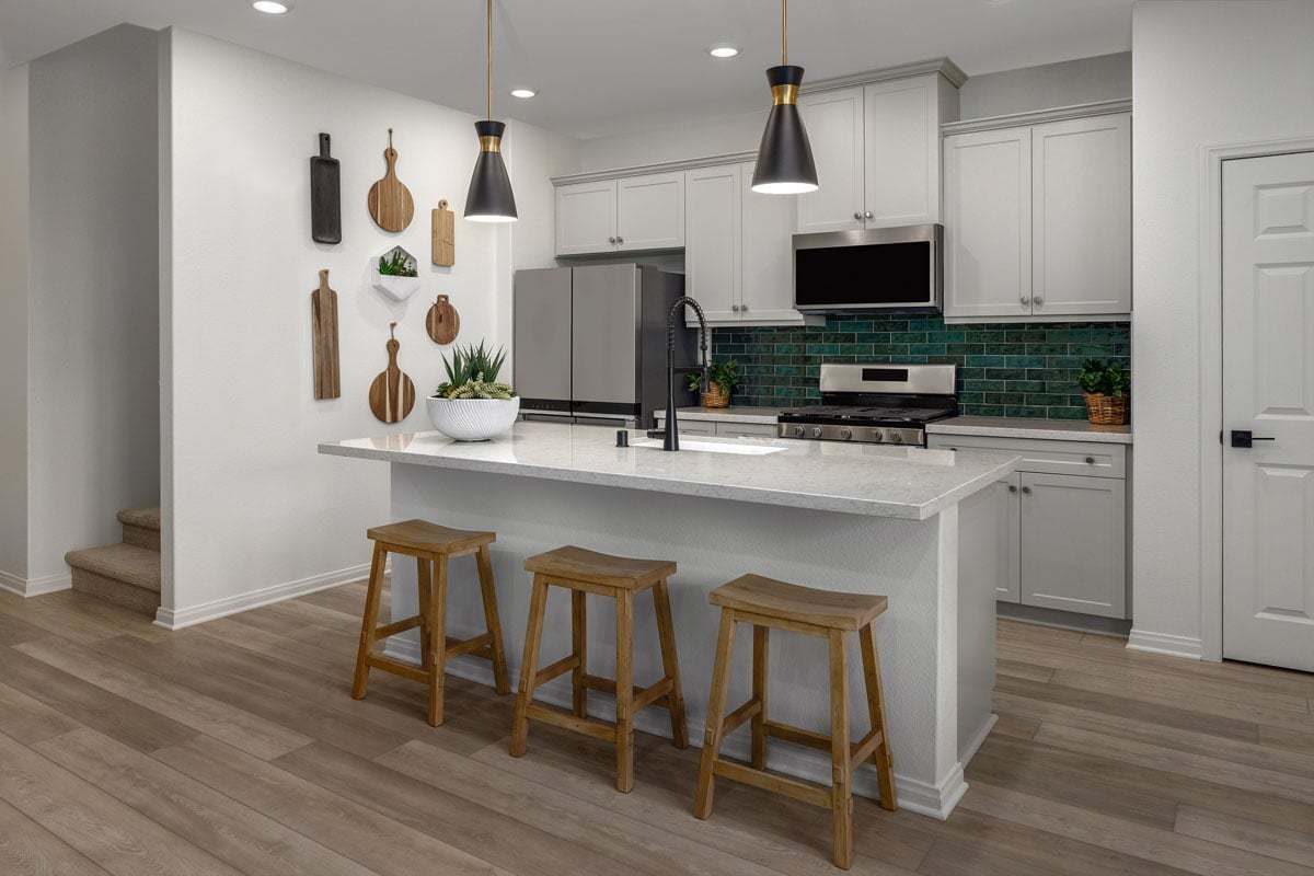 Plan 1302 Modeled - Kitchen