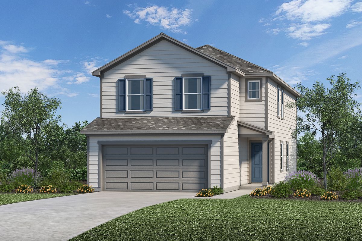 Plan 2080 - Spanish Trails Villas: San Antonio, Texas - KB Home