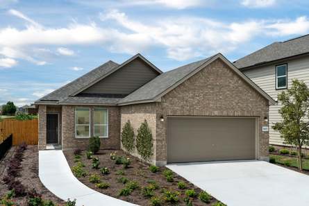 Plan 1271 by KB Home in Austin TX