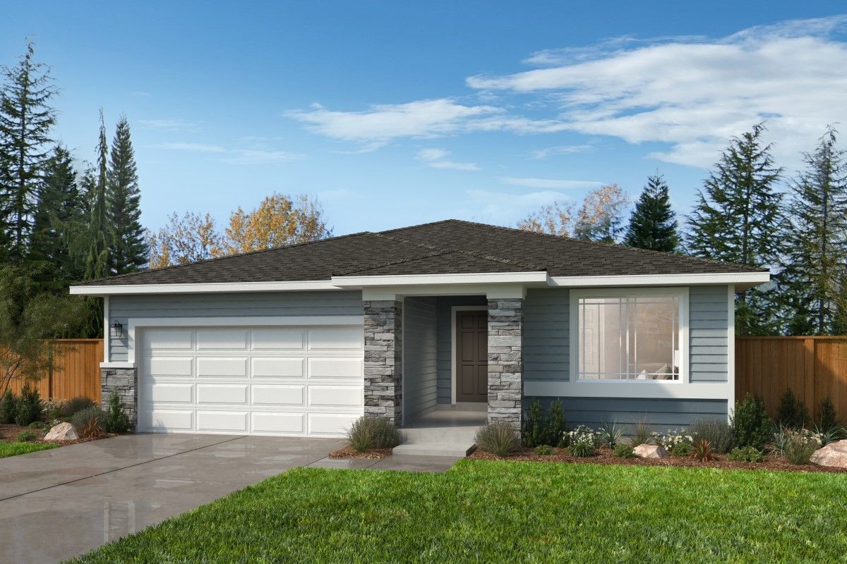 Exterior C with optional masonry