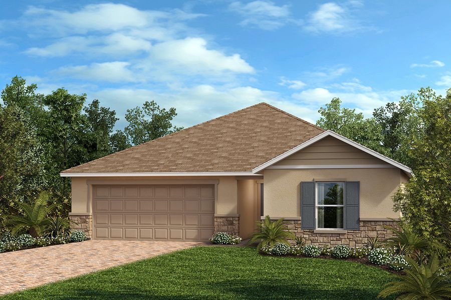 Plan 1541 by KB Home in Melbourne FL