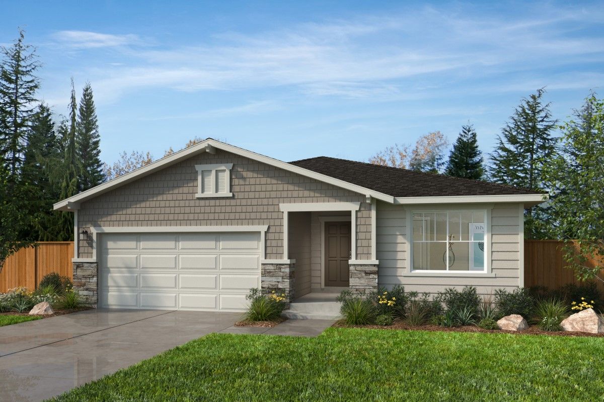 Exterior B with optional masonry