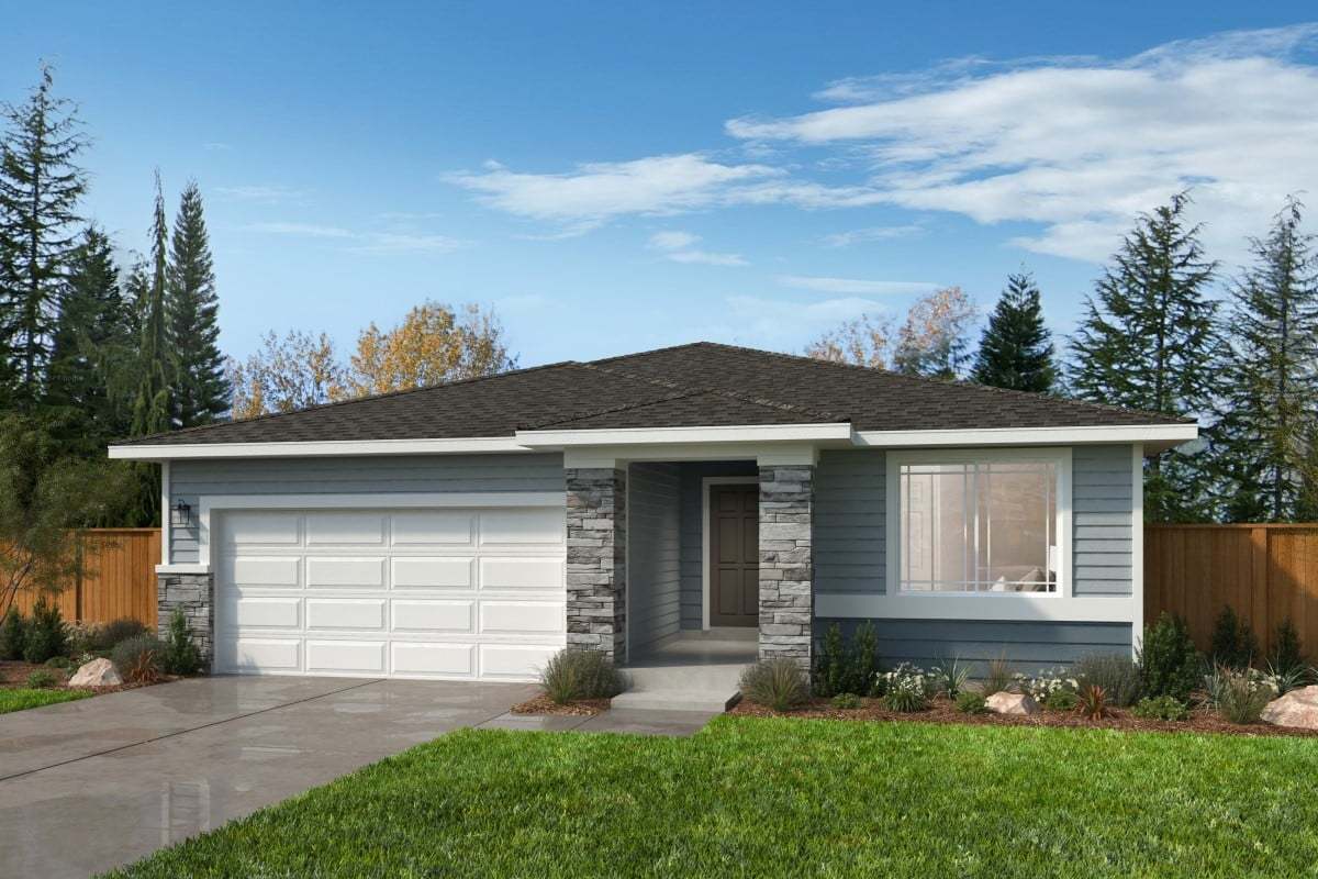 Exterior C with optional masonry