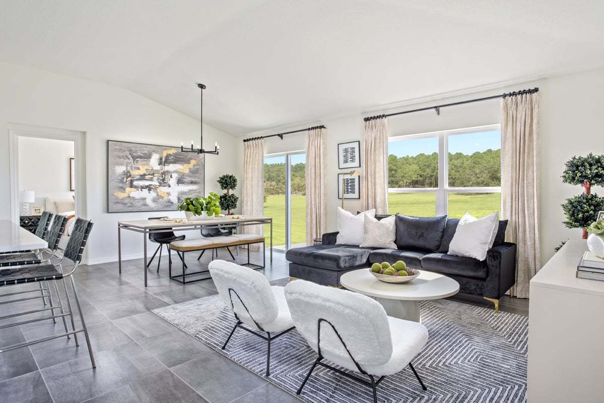 Plan 1393 - Great room
