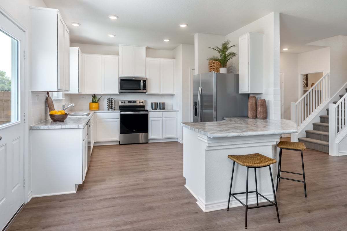 Plan 1663 Modeled - Kitchen