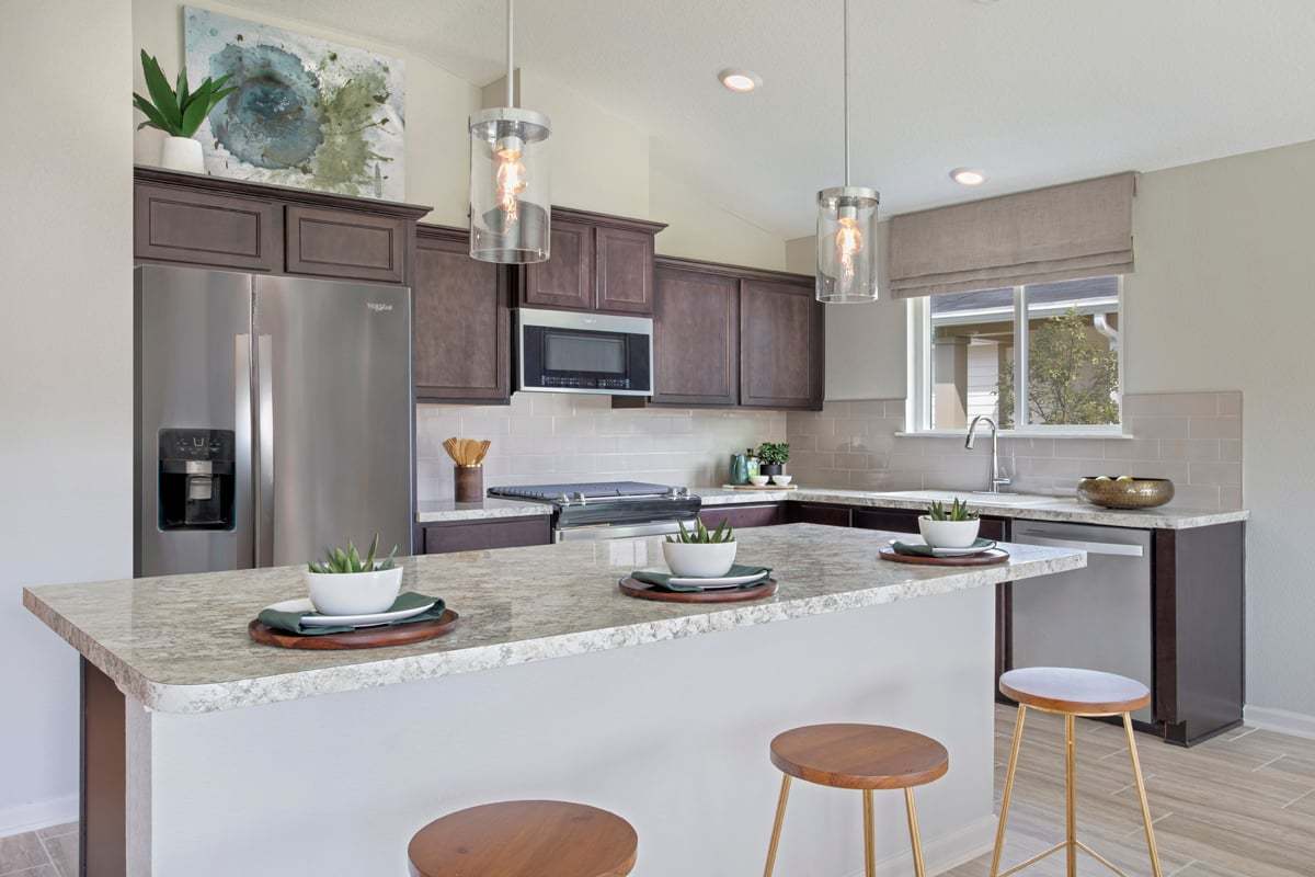 Plan 1541 Modeled - Kitchen