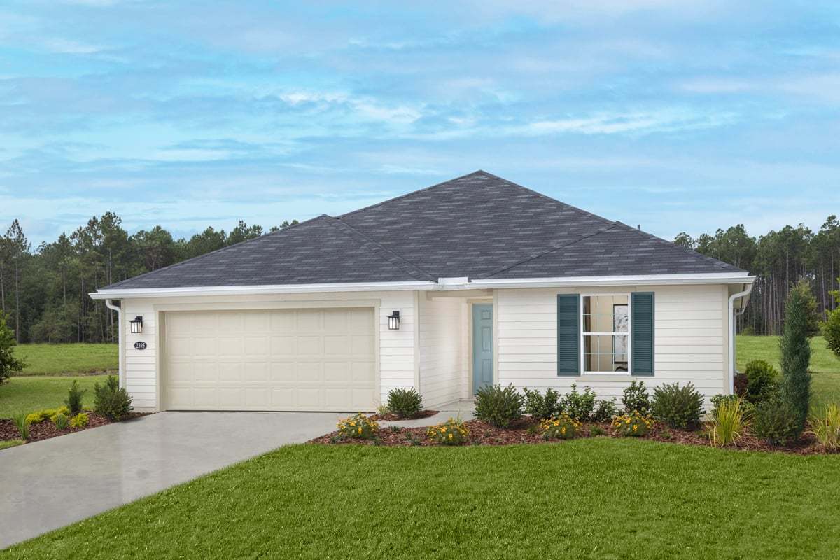 Plan 2003 Modeled - Front exterior