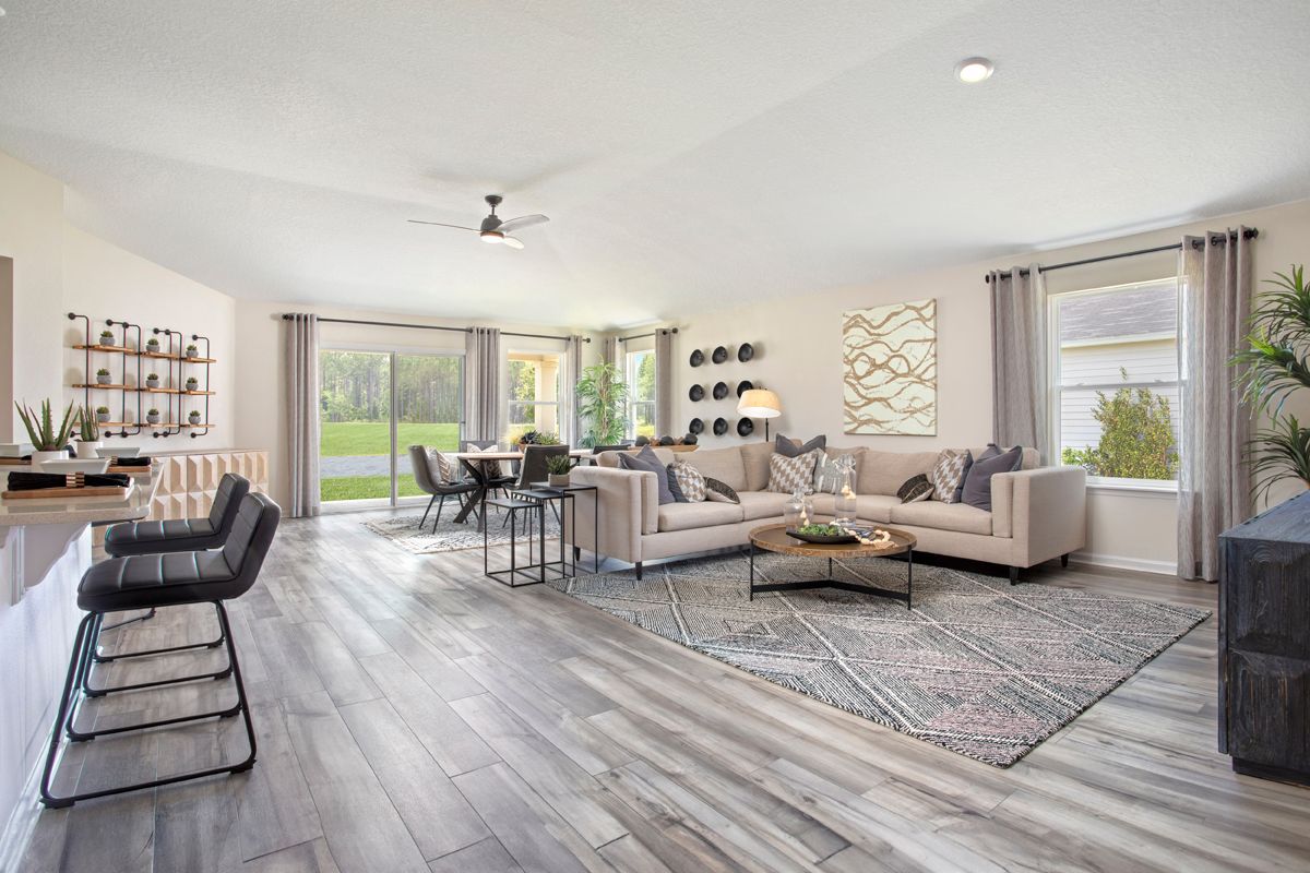 Plan 2003 Modeled - Great room