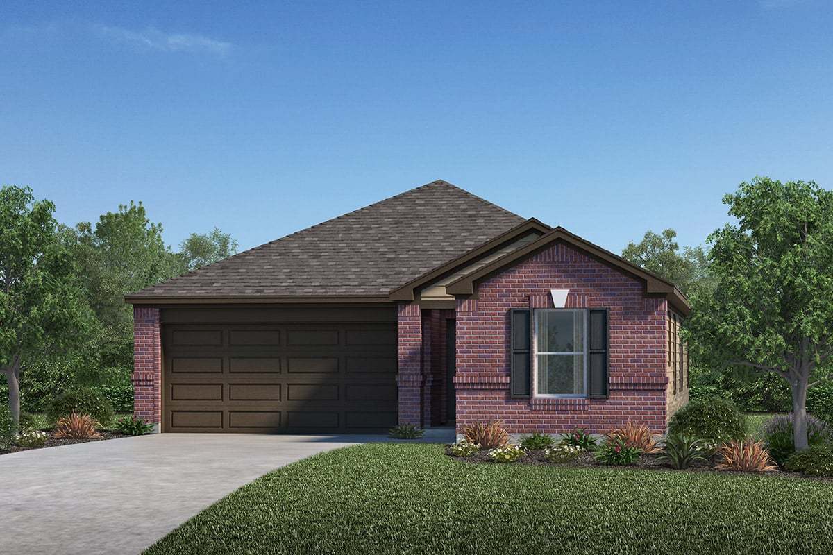 Plan 1631 Plan at Katy Manor Preserve in Katy, TX by KB Home