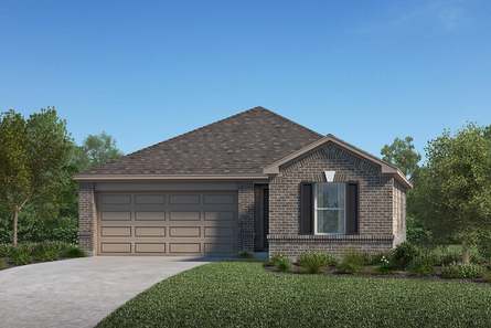 Plan 1631 by KB Home in Houston TX
