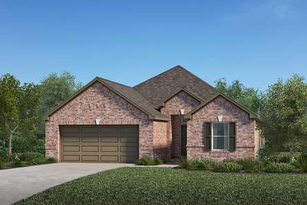 Plan 1836 by KB Home in Houston TX