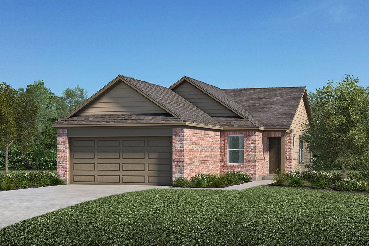 Plan 1585 - Oakwood Trails: Tomball, Texas - KB Home