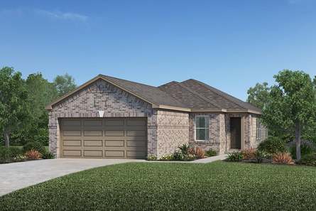 Plan 1585 by KB Home in Houston TX