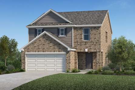 Plan 2124 by KB Home in Houston TX