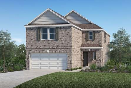 Plan 2458 by KB Home in Houston TX