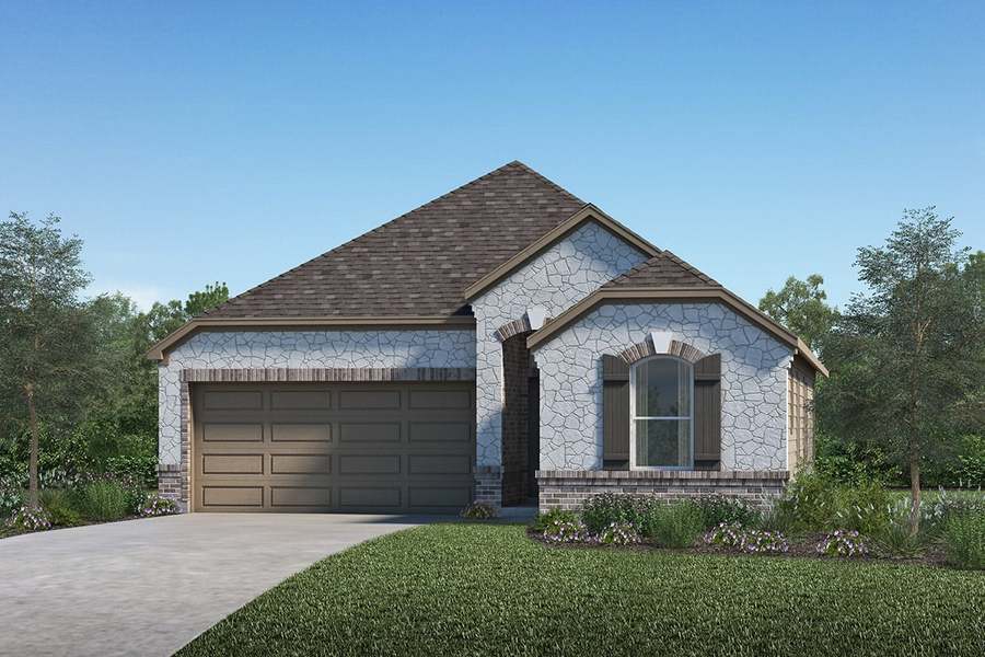 Plan 1631 Modeled by KB Home in Houston TX