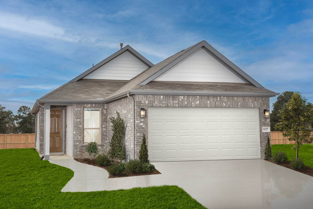 Plan 1360 Modeled - Oakwood Trails: Tomball, Texas - KB Home