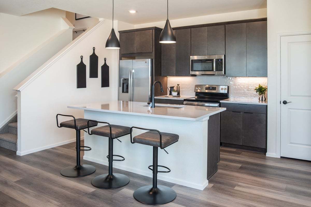 Plan 1468 Modeled - Kitchen