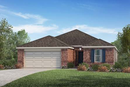 Plan 1836 by KB Home in Houston TX