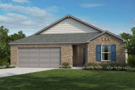Plan 1838 by KB Home in Houston TX
