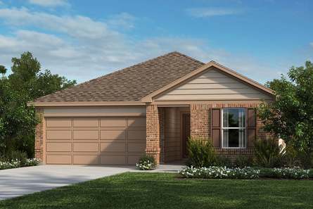 Plan 1655 by KB Home in San Antonio TX